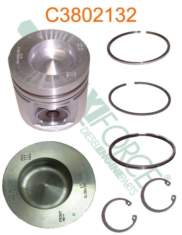 Piston & Ring Kit 0.50 | Cummins 4BT3.9 Turbocharged Non-Emission | 3802132