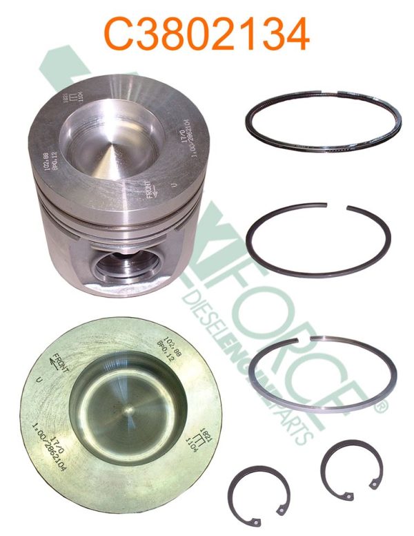 Piston & Ring Kit 1.00 | Cummins 4BT3.9 Turbocharged Non-Emission | 3802134