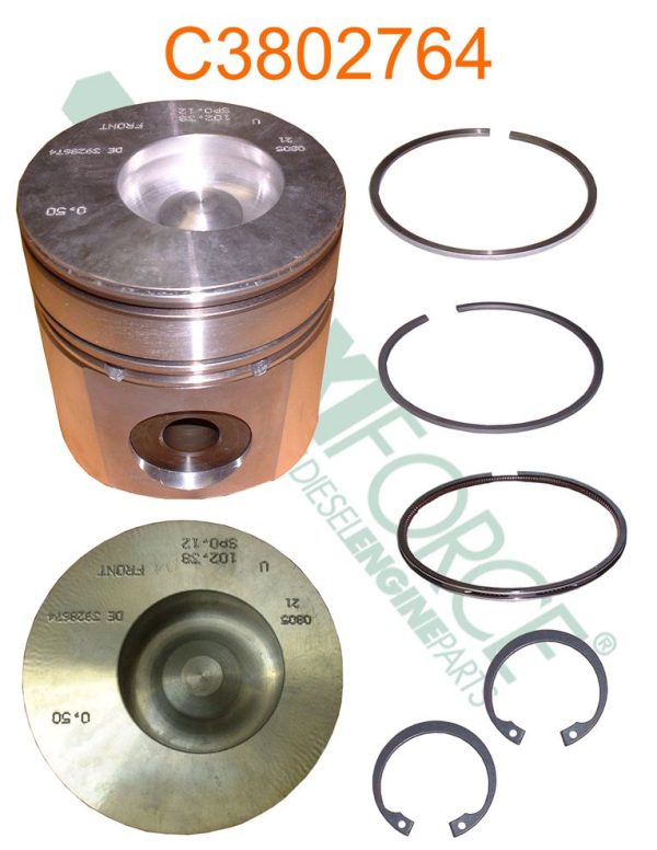 Piston & Ring Kit 0.50 | Cummins 4BTA 3.9 Turbocharged Aftercooled | 3802764