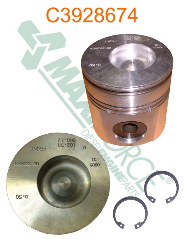 Piston 0.50 | Cummins 4BTA 3.9 Turbocharged Aftercooled | 3928674