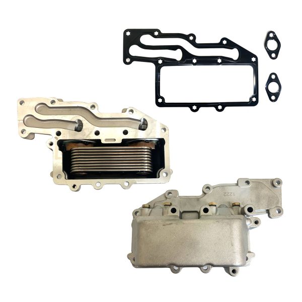 Oil Cooler Assembly, 9 Plates | Perkins 1104C/D | P4134W025