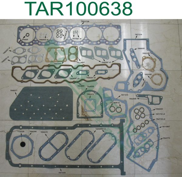 Overhaul Gasket Set | John Deere 6466D | TAR100638