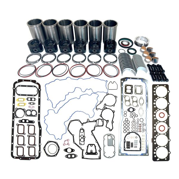 John Deere 6081 Engine Overhaul Rebuild Kit - Tier 2 & 3 - Low Compression Piston