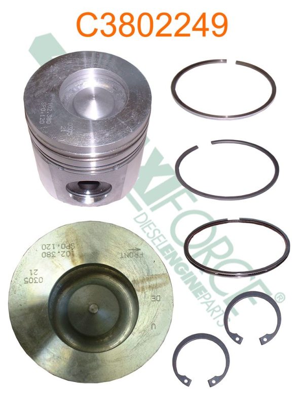 Piston & Ring Kit 0.50 | Cummins 4BTA 3.9 Turbocharged Aftercooled | 3802249