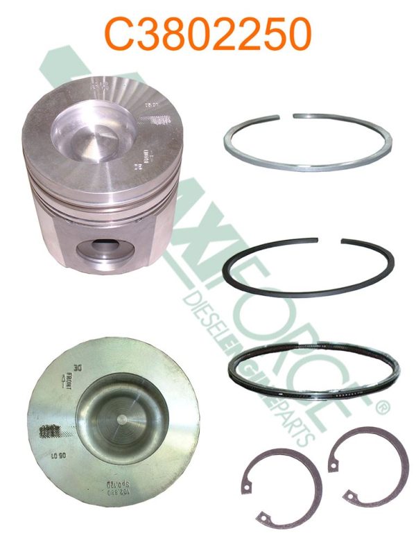 Piston & Ring Kit 1.00 | Cummins 4BTA 3.9 Turbocharged Aftercooled | 3802250