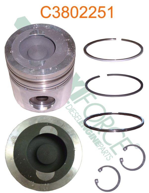 Piston & Ring Kit Std | Cummins 6BTA 5.9 / Piston 7619 | 3802251