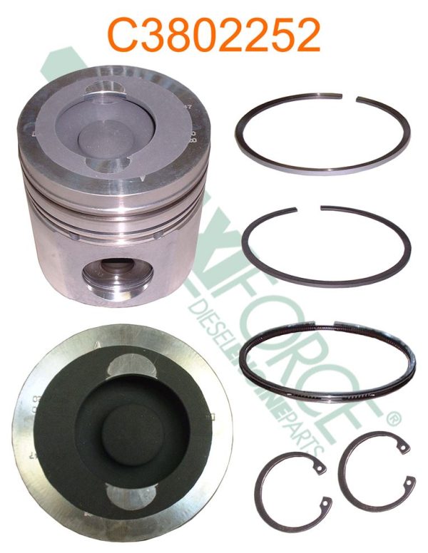 Piston & Ring Kit 0.50 | Cummins 6BTA 5.9 / Piston 7619 | 3802252