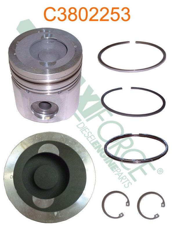 Piston & Ring Kit 1.00 | Cummins 6BTA 5.9 / Piston 7619 | 3802253