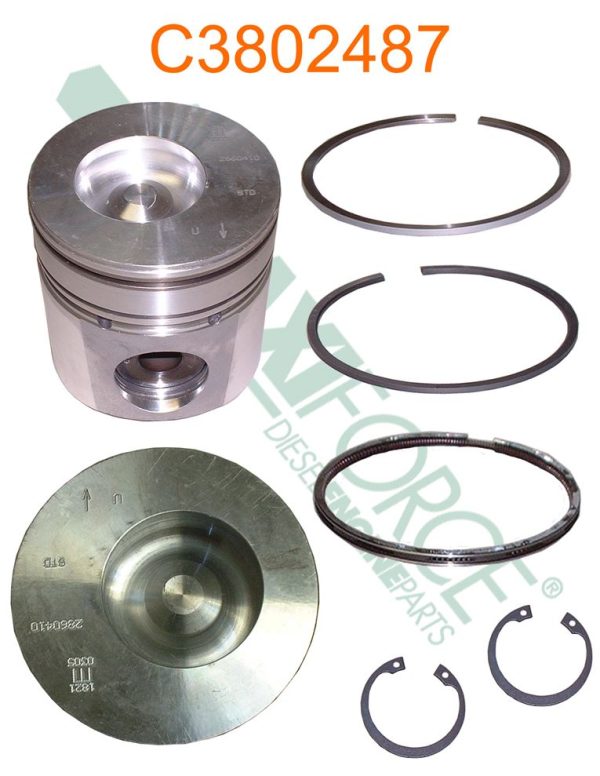 Piston & Ring Kit Std | Cummins 6BTA 5.9 / Piston 2571 | 3802487