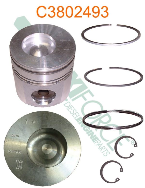 Piston & Ring Kit 0.50 | Cummins 6BTA 5.9 / Piston 2571 | 3802493