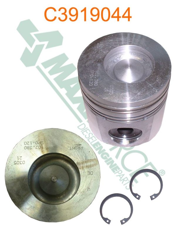 Piston 0.50 | Cummins 6BTA 5.9 / Piston 9041 | 3919044